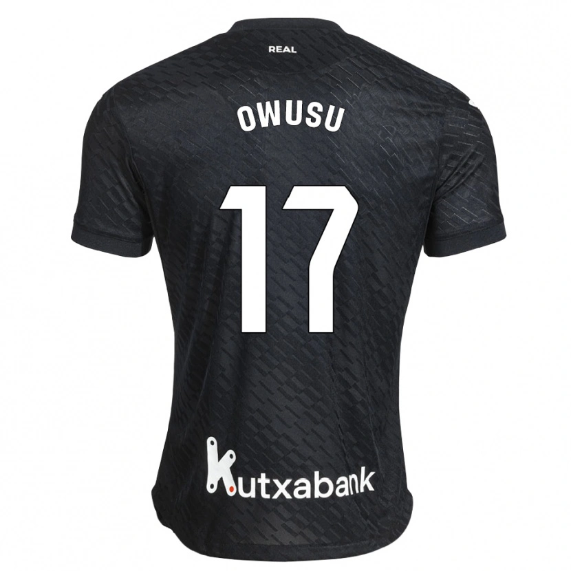 Danxen Femme Maillot Jacqueline Owusu #17 Noir Blanc Tenues Extérieur 2026/27 T-Shirt