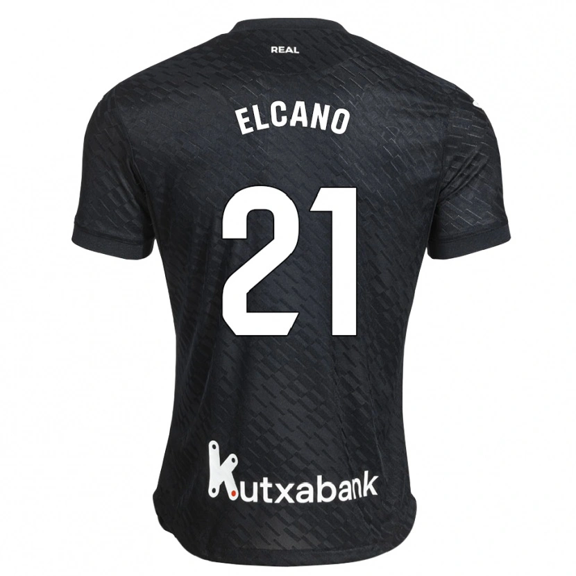 Danxen Femme Maillot Markel Elcano #21 Noir Blanc Tenues Extérieur 2026/27 T-Shirt