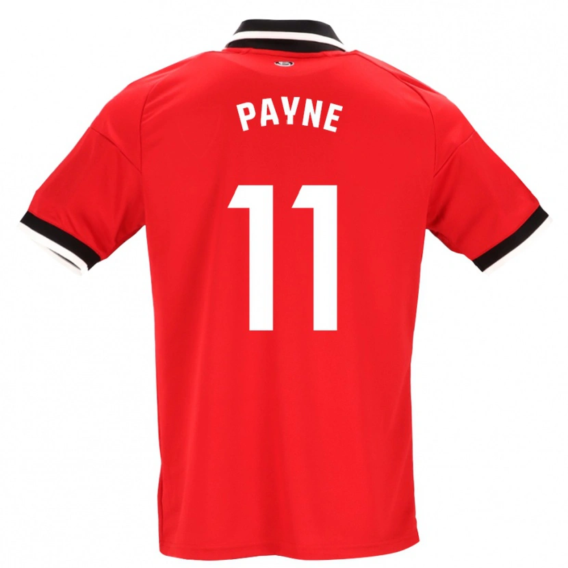 Danxen Femme Maillot Antionette Oyedupe Toni Payne #11 Noir Blanc Rouge Tenues Extérieur 2026/27 T-Shirt