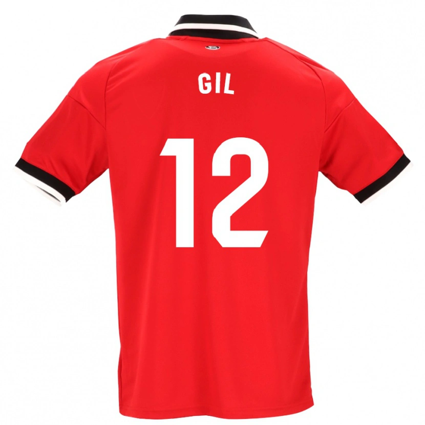 Danxen Femme Maillot Dani Gil #12 Noir Blanc Rouge Tenues Extérieur 2026/27 T-Shirt