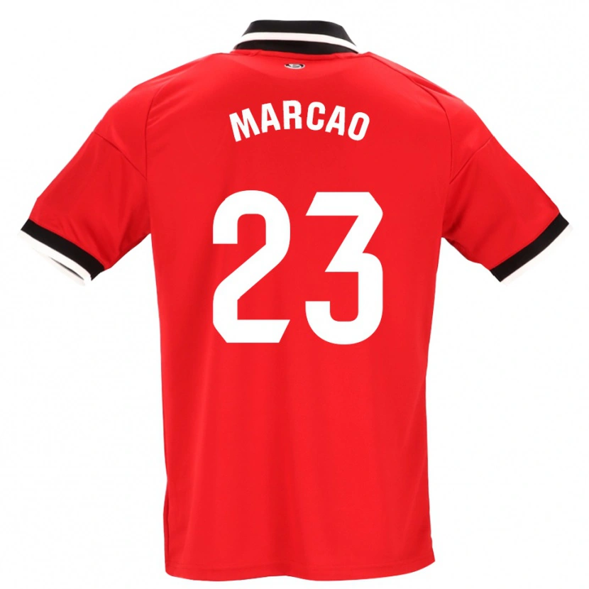 Danxen Femme Maillot Marcão #23 Noir Blanc Rouge Tenues Extérieur 2026/27 T-Shirt