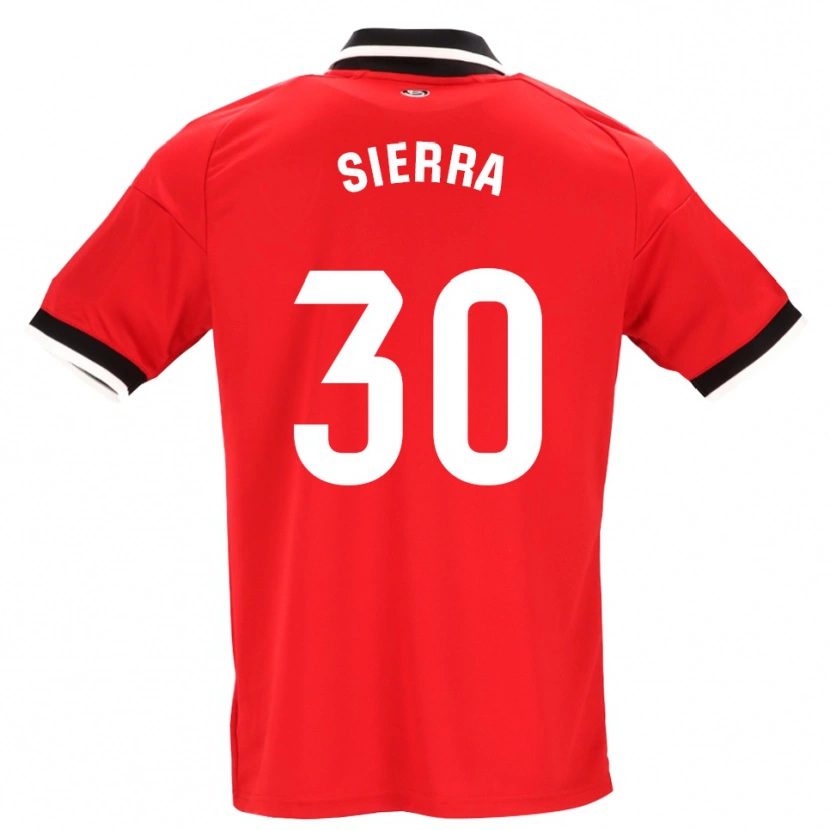 Danxen Femme Maillot Miguel Sierra #30 Noir Blanc Rouge Tenues Extérieur 2026/27 T-Shirt