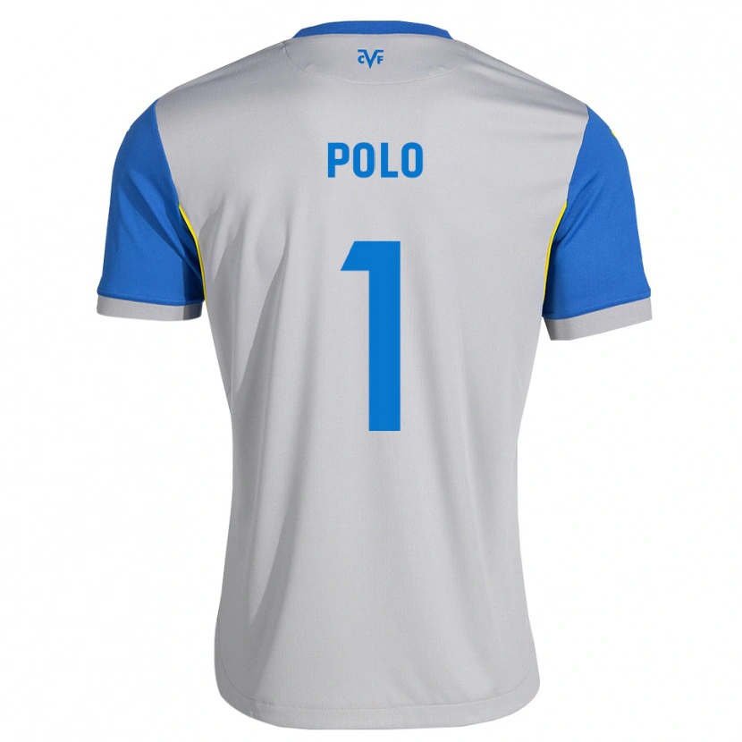Danxen Femme Maillot Pau Polo #1 Bleu Dodger Gris Tenues Extérieur 2026/27 T-Shirt