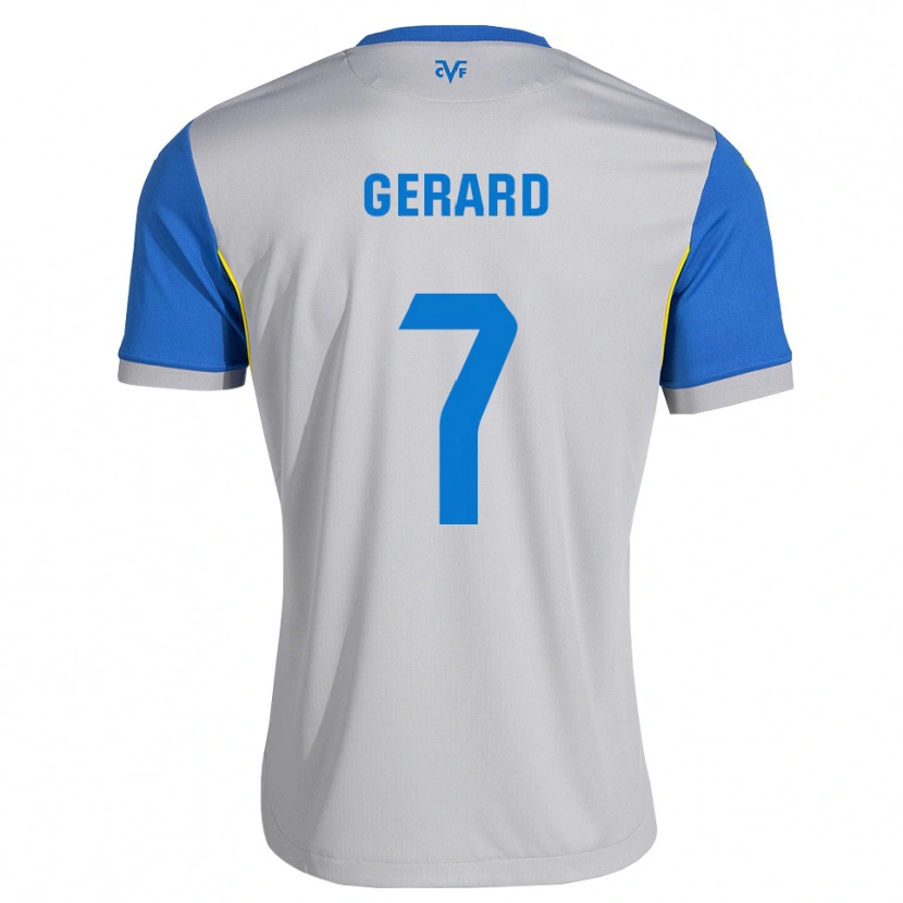Danxen Femme Maillot Gerard Moreno #7 Bleu Dodger Gris Tenues Extérieur 2026/27 T-Shirt