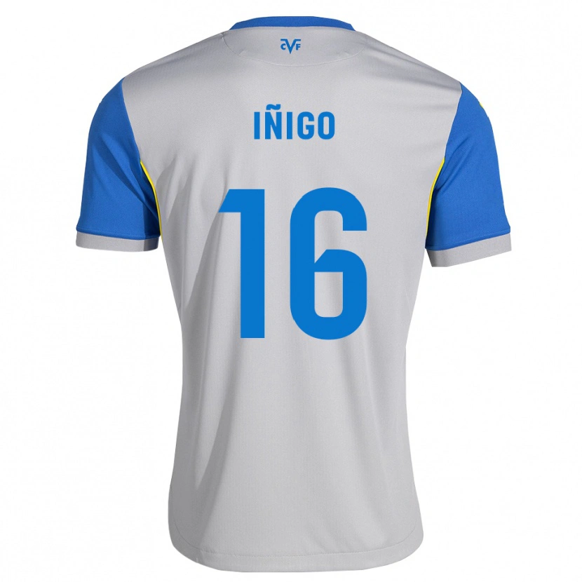 Danxen Femme Maillot Gastón Iñigo #16 Bleu Dodger Gris Tenues Extérieur 2026/27 T-Shirt