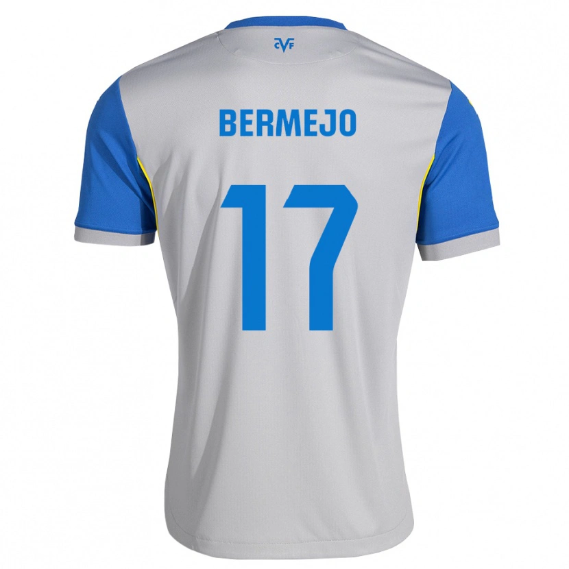 Danxen Femme Maillot Celso Bermejo #17 Bleu Dodger Gris Tenues Extérieur 2026/27 T-Shirt