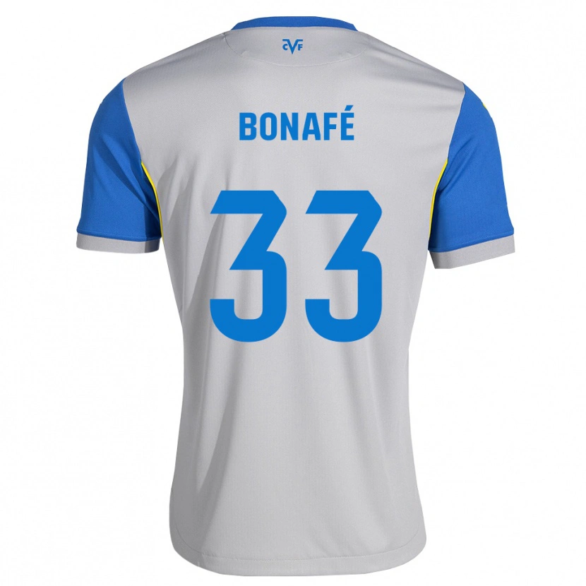Danxen Femme Maillot César Bonafé #33 Bleu Dodger Gris Tenues Extérieur 2026/27 T-Shirt