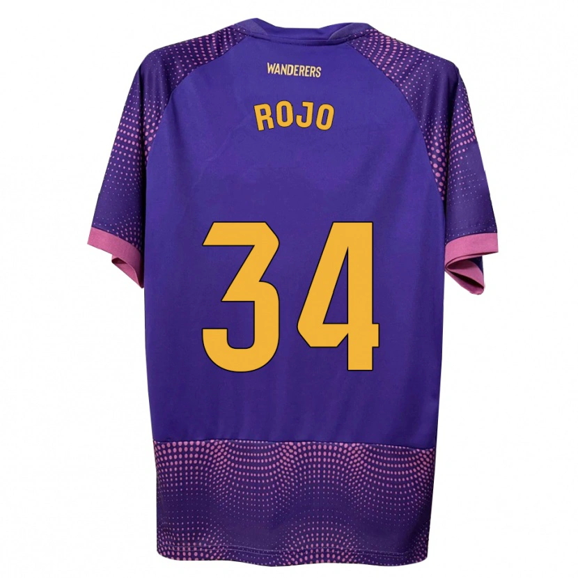 Danxen Femme Maillot Pablo Rojo #34 Violet Blanc Rose Tenues Extérieur 2026/27 T-Shirt