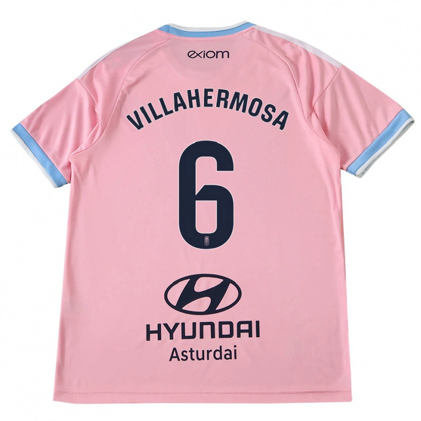 Danxen Femme Maillot Dani Villahermosa #6 Bleu Barbeau Rose Tenues Extérieur 2026/27 T-Shirt
