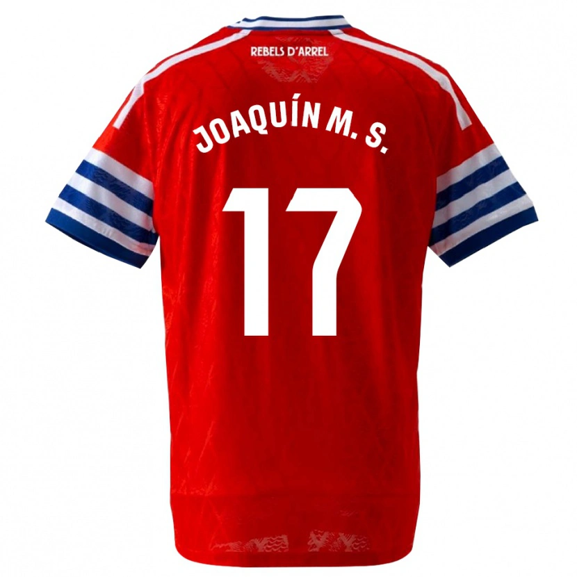 Danxen Femme Maillot Joaquín Sánchez #17 Bleu Royal Rouge Tenues Extérieur 2026/27 T-Shirt