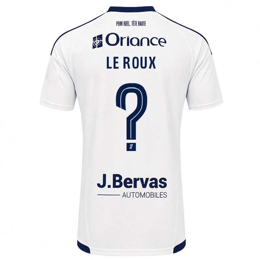 Danxen Femme Maillot Antonia Le Roux #0 Bleu Marine Blanc Tenues Extérieur 2026/27 T-Shirt