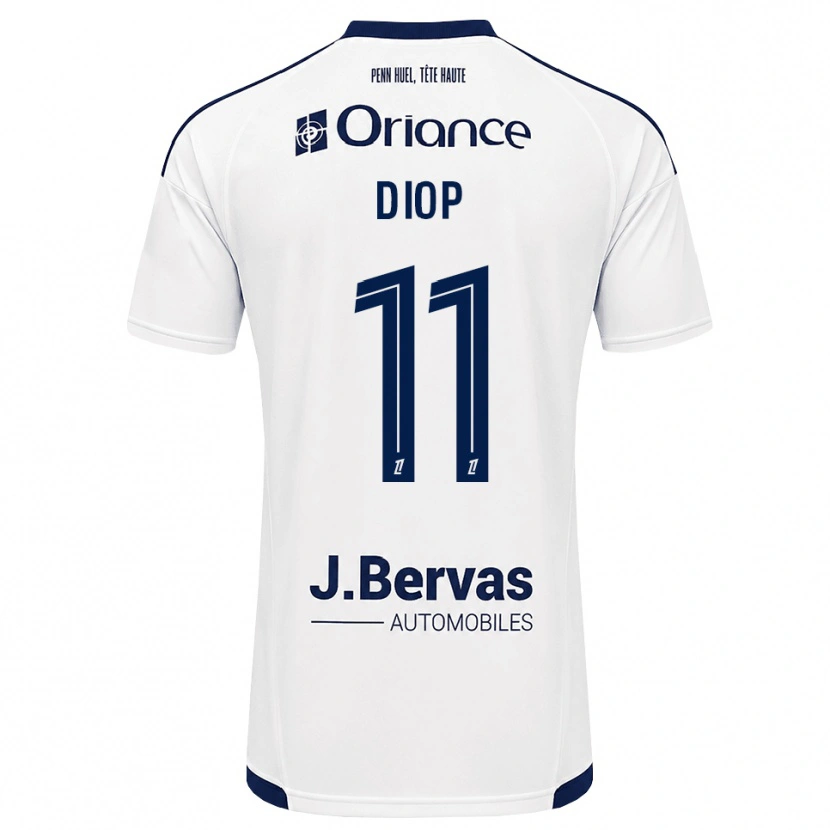 Danxen Femme Maillot Samba Diop #11 Bleu Marine Blanc Tenues Extérieur 2026/27 T-Shirt