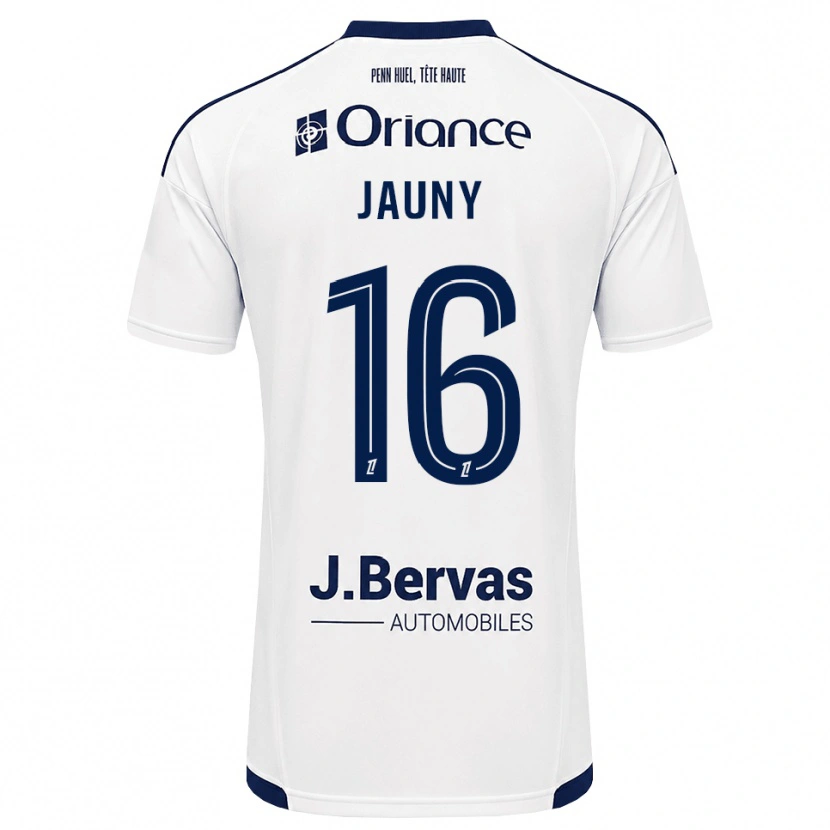 Danxen Femme Maillot Noah Jauny #16 Bleu Marine Blanc Tenues Extérieur 2026/27 T-Shirt