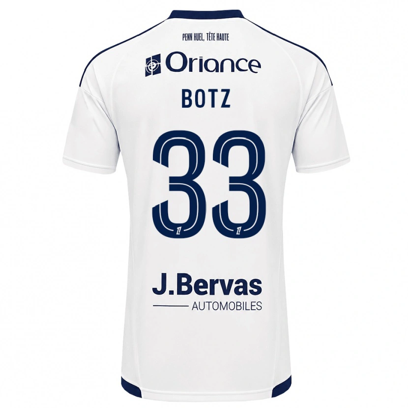 Danxen Femme Maillot Léo Botz #33 Bleu Marine Blanc Tenues Extérieur 2026/27 T-Shirt