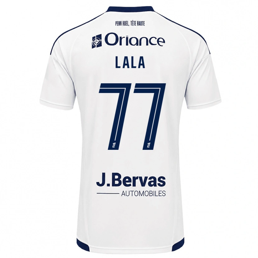 Danxen Femme Maillot Kenny Lala #77 Bleu Marine Blanc Tenues Extérieur 2026/27 T-Shirt