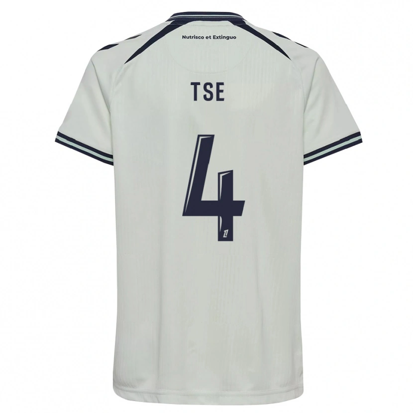 Danxen Femme Maillot Élisabeth Tsé #4 Bleu Nuit Blanc Tenues Extérieur 2026/27 T-Shirt