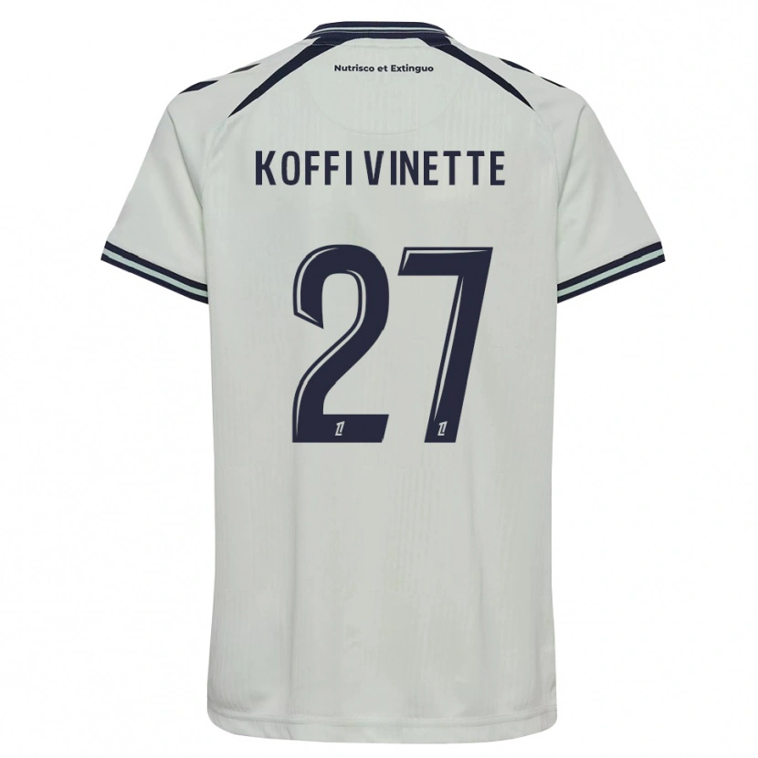 Danxen Femme Maillot Enzo Koffi #27 Bleu Nuit Blanc Tenues Extérieur 2026/27 T-Shirt