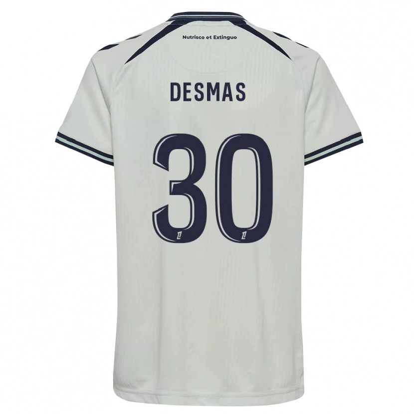 Danxen Femme Maillot Arthur Desmas #30 Bleu Nuit Blanc Tenues Extérieur 2026/27 T-Shirt