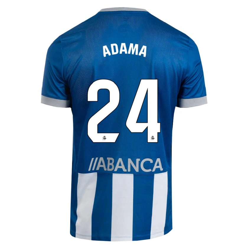 Danxen Enfant Maillot Adama Traoré #24 Bleu Gris Blanc Tenues Domicile 2026/27 T-Shirt