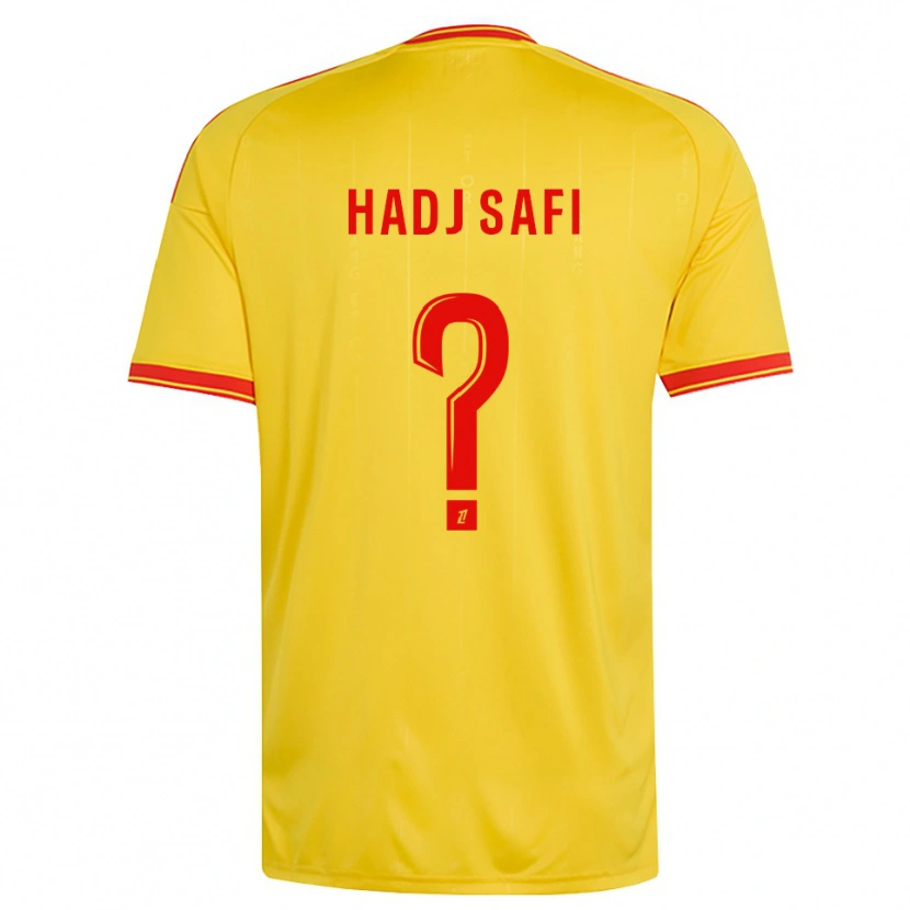 Danxen Enfant Maillot Souhina Hadj Safi #0 Or Orange Rouge Tenues Domicile 2026/27 T-Shirt