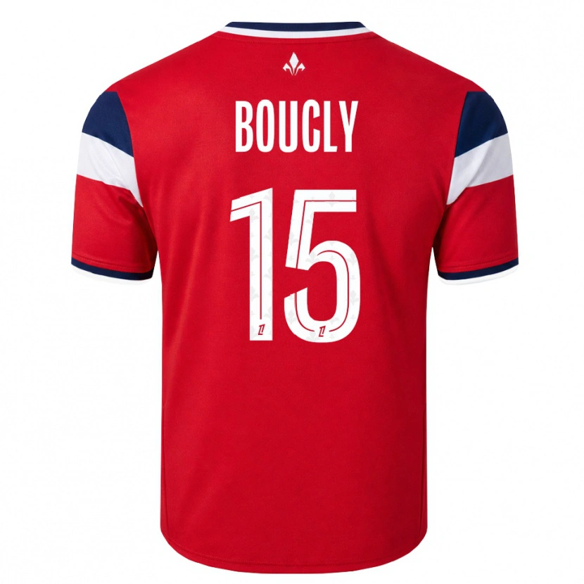 Danxen Enfant Maillot Maite Boucly #15 Rouge Blanc Bleu Royal Tenues Domicile 2026/27 T-Shirt