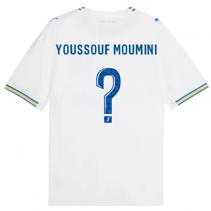 Danxen Enfant Maillot Yakine Youssouf Moumini #0 Bleu Dodger Blanc Tenues Domicile 2026/27 T-Shirt