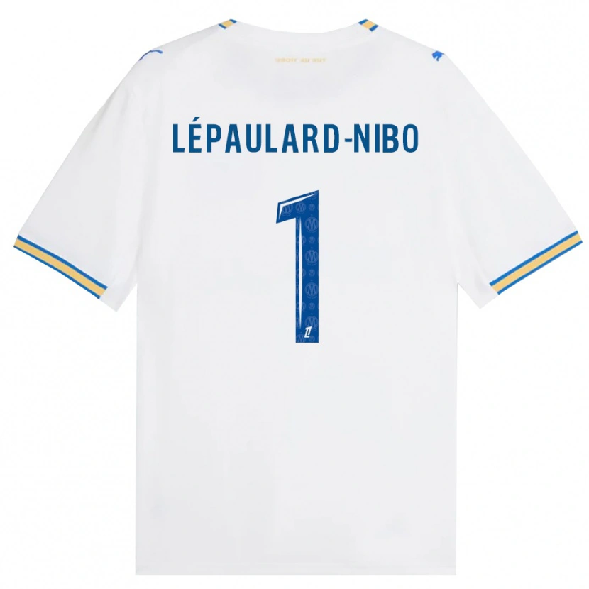 Danxen Enfant Maillot Mailey Lépaulard-Nibo #1 Bleu Dodger Blanc Tenues Domicile 2026/27 T-Shirt