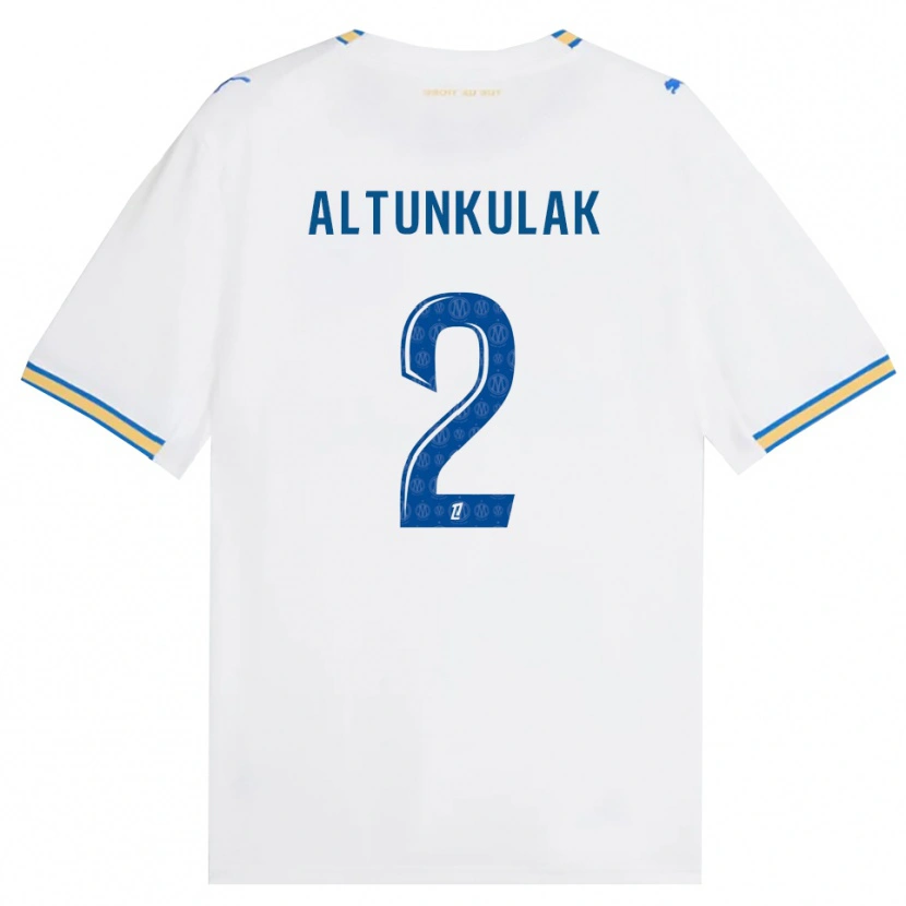Danxen Enfant Maillot Selen Altunkulak #2 Bleu Dodger Blanc Tenues Domicile 2026/27 T-Shirt