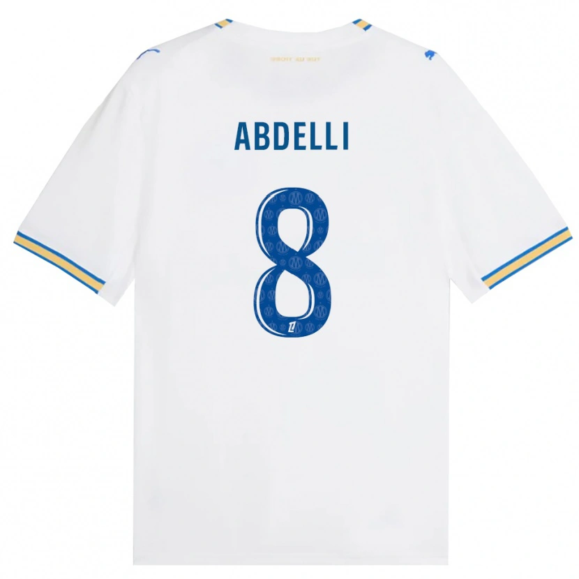 Danxen Enfant Maillot Himad Abdelli #8 Bleu Dodger Blanc Tenues Domicile 2026/27 T-Shirt