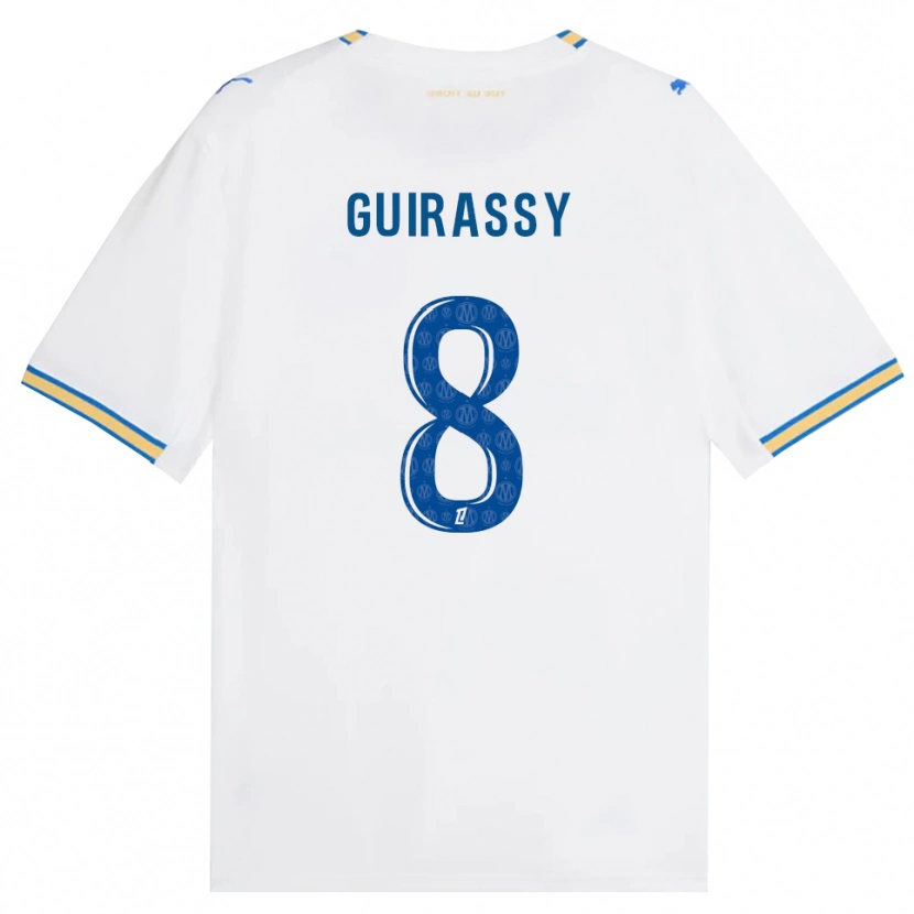 Danxen Enfant Maillot Moctar Guirassy #8 Bleu Dodger Blanc Tenues Domicile 2026/27 T-Shirt
