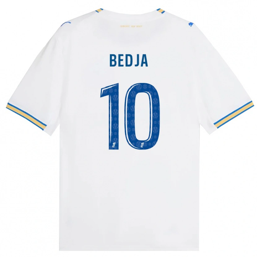 Danxen Enfant Maillot Samy Bedja #10 Bleu Dodger Blanc Tenues Domicile 2026/27 T-Shirt