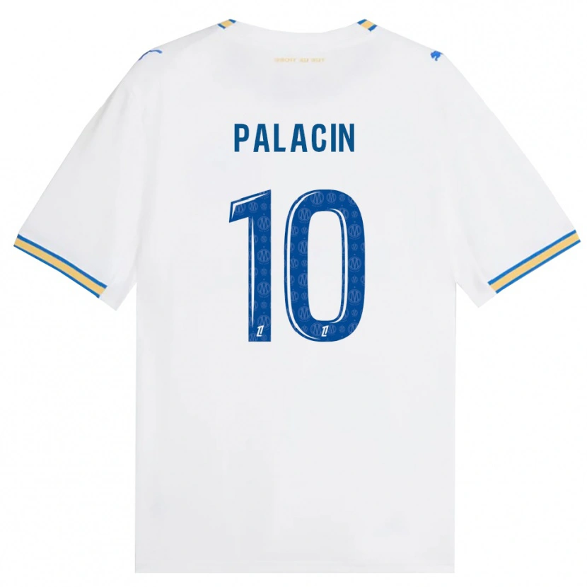 Danxen Enfant Maillot Sara Palacin #10 Bleu Dodger Blanc Tenues Domicile 2026/27 T-Shirt