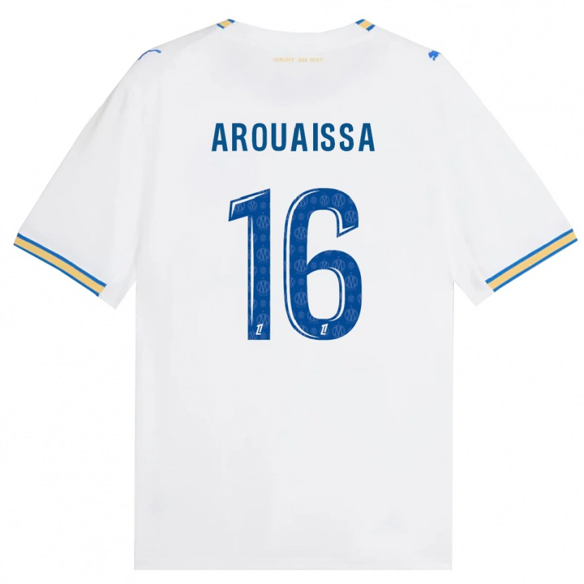Danxen Enfant Maillot Ines Arouaissa #16 Bleu Dodger Blanc Tenues Domicile 2026/27 T-Shirt