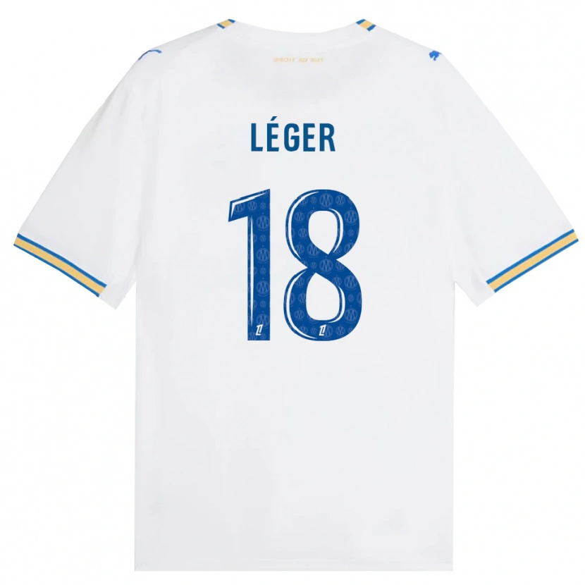Danxen Enfant Maillot Marie-Charlotte Léger #18 Bleu Dodger Blanc Tenues Domicile 2026/27 T-Shirt