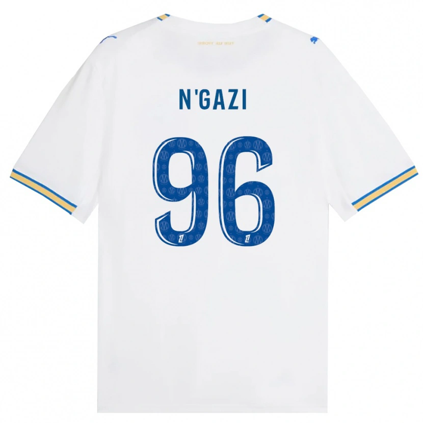 Danxen Enfant Maillot Chloé N'gazi #96 Bleu Dodger Blanc Tenues Domicile 2026/27 T-Shirt
