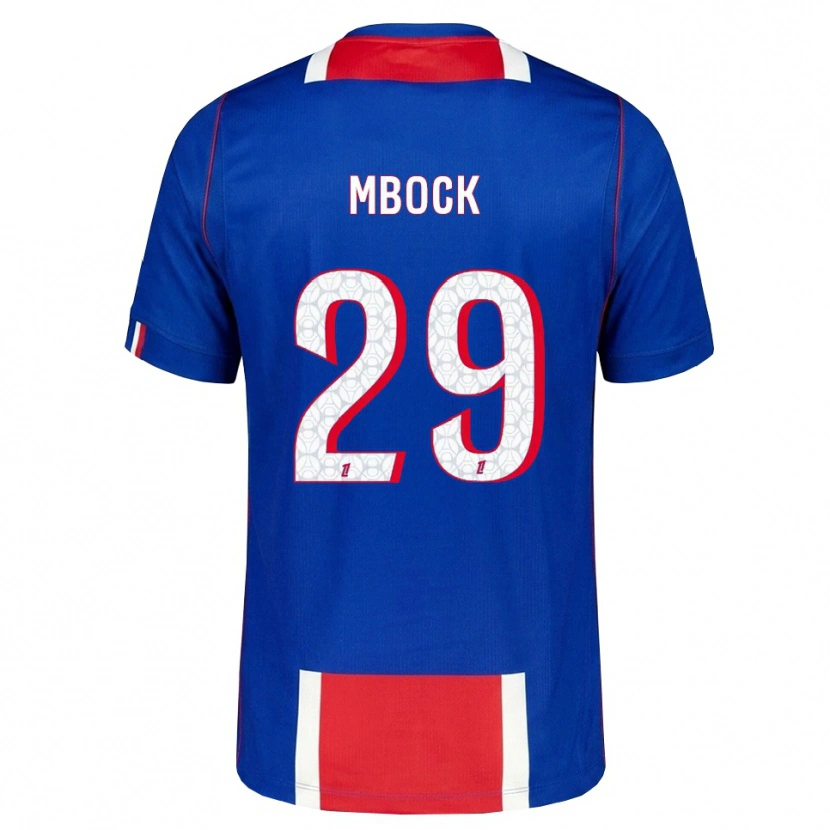 Danxen Enfant Maillot Griedge Mbock Bathy #29 Rouge Blanc Bleu Tenues Domicile 2026/27 T-Shirt