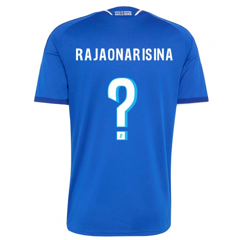 Danxen Enfant Maillot Noah Rajaonarisina #0 Bleu Royal Blanc Tenues Domicile 2026/27 T-Shirt