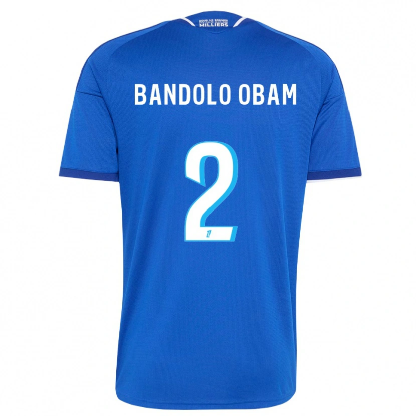 Danxen Enfant Maillot Randy Bandolo Obam #2 Bleu Royal Blanc Tenues Domicile 2026/27 T-Shirt