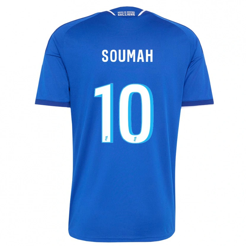 Danxen Enfant Maillot Mohamed Soumah #10 Bleu Royal Blanc Tenues Domicile 2026/27 T-Shirt