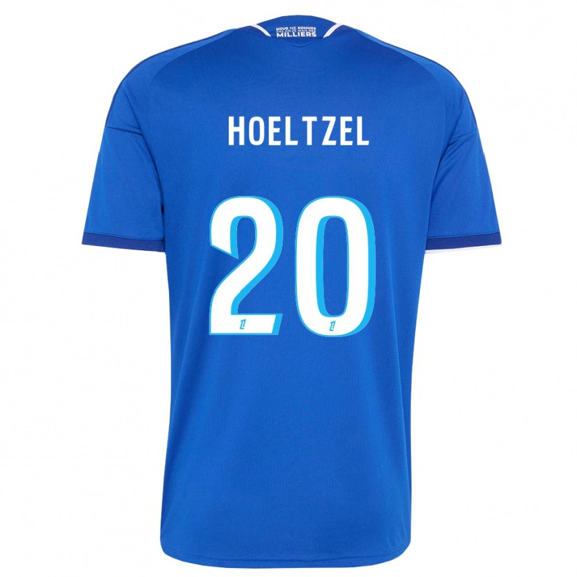 Danxen Enfant Maillot Mégane Hoeltzel #20 Bleu Royal Blanc Tenues Domicile 2026/27 T-Shirt
