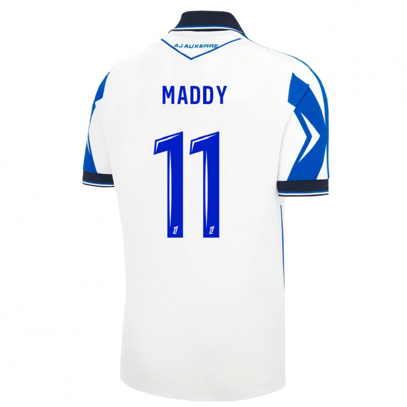 Danxen Enfant Maillot Eros Maddy #11 Noir Blanc Bleu Tenues Domicile 2026/27 T-Shirt