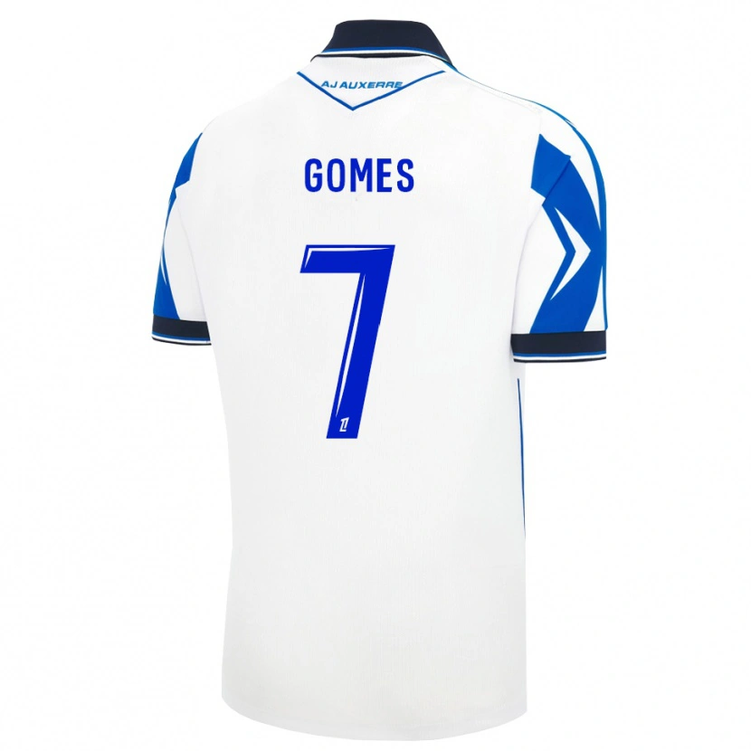 Danxen Enfant Maillot Ailton Gomes #7 Noir Blanc Bleu Tenues Domicile 2026/27 T-Shirt