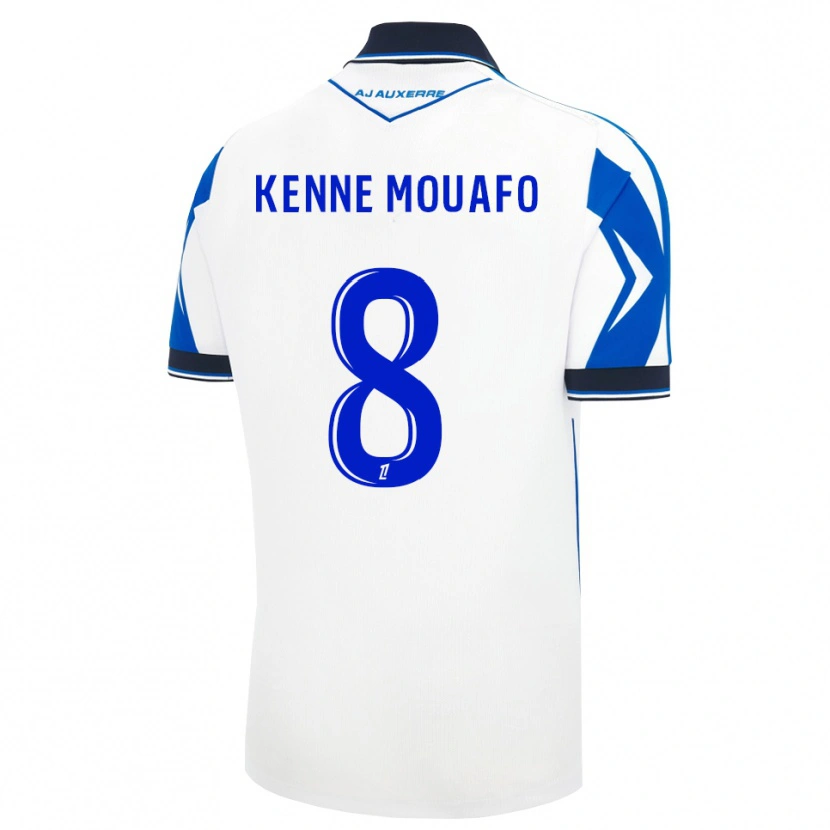 Danxen Enfant Maillot Kilyan Kenne Mouafo #8 Noir Blanc Bleu Tenues Domicile 2026/27 T-Shirt