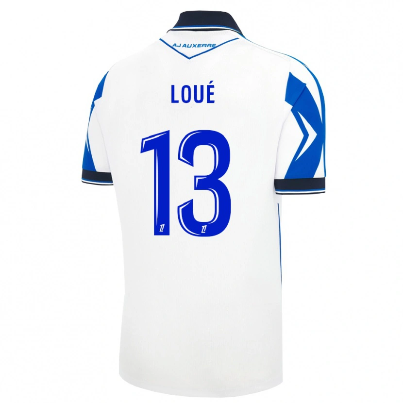 Danxen Enfant Maillot Mathis-Tony Loué #13 Noir Blanc Bleu Tenues Domicile 2026/27 T-Shirt