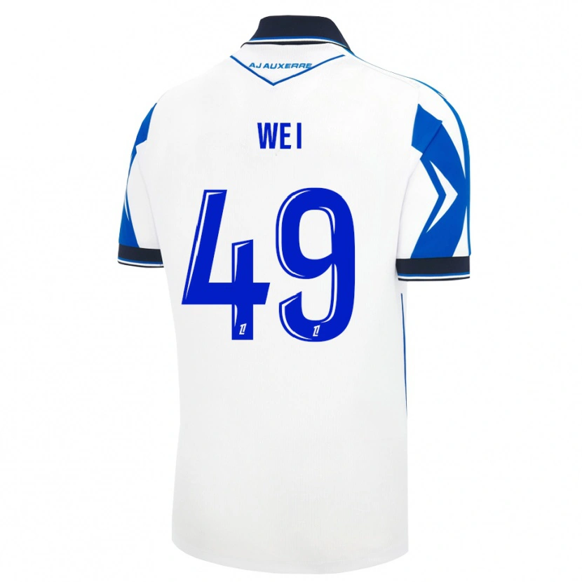 Danxen Enfant Maillot Xiangxin Wei #49 Noir Blanc Bleu Tenues Domicile 2026/27 T-Shirt