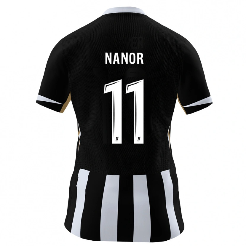 Danxen Enfant Maillot Enzo Nanor #11 Noir Bleu Tenues Domicile 2026/27 T-Shirt
