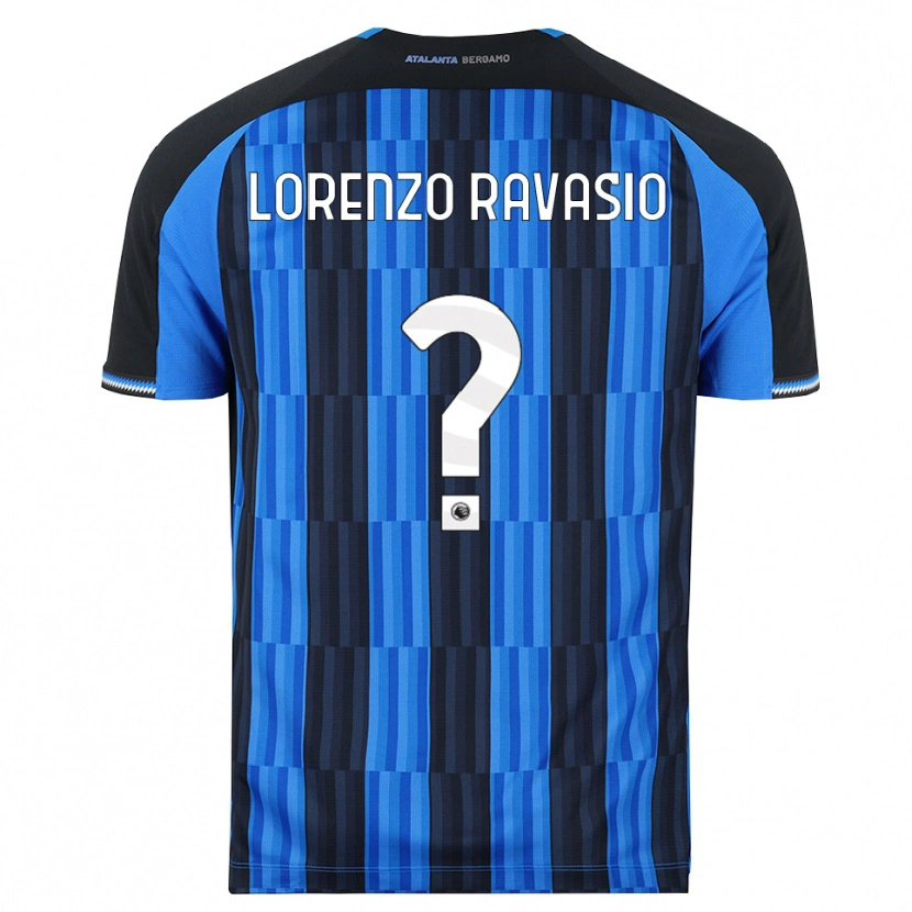 Danxen Enfant Maillot Pietro Lorenzo Ravasio #0 Bleu Noir Rouge Tenues Domicile 2026/27 T-Shirt