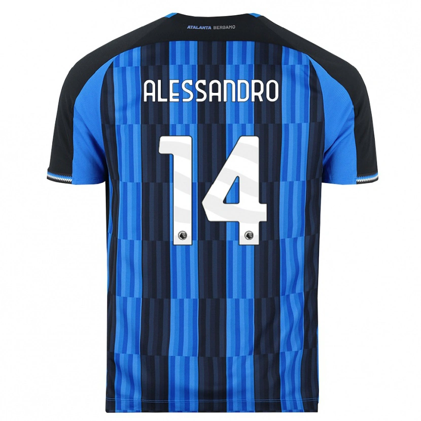 Danxen Enfant Maillot Alessandro Rinaldi #14 Bleu Noir Rouge Tenues Domicile 2026/27 T-Shirt