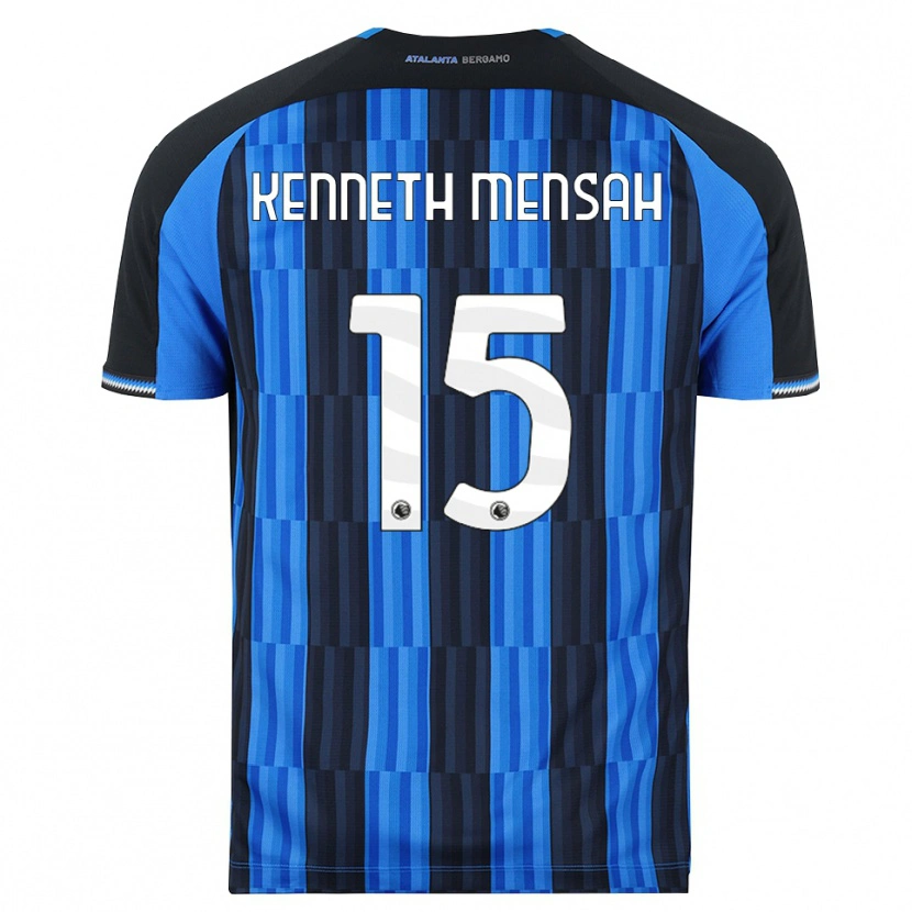 Danxen Enfant Maillot Anthony Kenneth Mensah #15 Bleu Noir Rouge Tenues Domicile 2026/27 T-Shirt