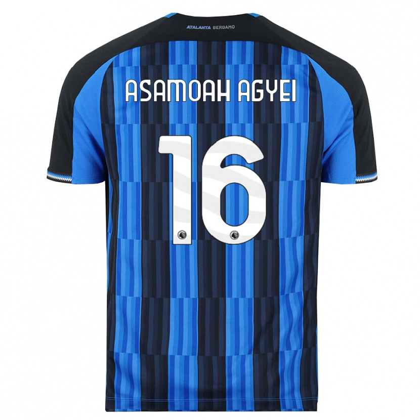 Danxen Enfant Maillot Yaw Asamoah Agyei #16 Bleu Noir Rouge Tenues Domicile 2026/27 T-Shirt